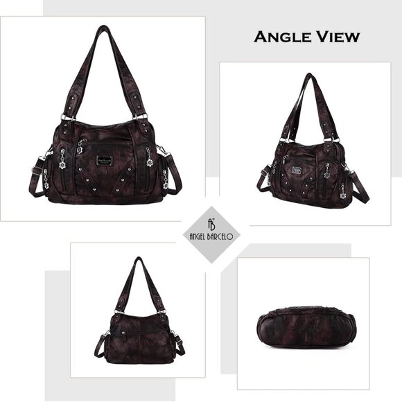 Hobo Bag for Women Crossbody Purse and Handbags Ladies Shoulder Bags - Picture 3 of 7